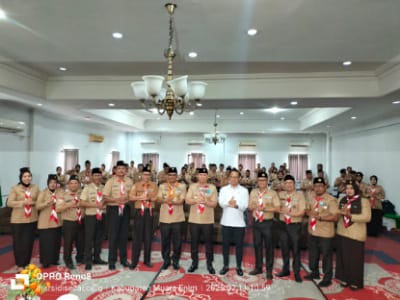 Hadiri Muscab Pramuka Tahun 2025, Pj Bupati Muara Enim Pentingnya Bentuk Generasi Muda, Kemajuan dan Kebaikan Peradaban