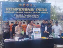 Polres Pangandaran Ungkap Kasus Pengoplosan BBM, Empat Pelaku Berhasil Dibekuk 