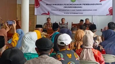 Telah Selesai Digelar Musrenbang Tingkat Kecamatan Ciawi Kabupaten Tasikmalaya, Ini Kata Camat Winardi Hidayat Terkait Usulan Masyarakat 