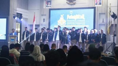 Hadiri Pelantikan PMII Kabupaten Tasikmalaya, Wakili Bupati Asisten Administrasi Umum Asep Gunadi Ucapkan Selamat Kepada Pengurus