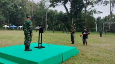 Gladi Upacara Pembukaan TMMD Ke-123 di Wilayah Kodim 0625 Pangandaran Berlangsung Lancar