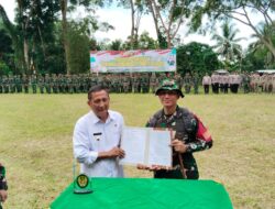 Wakil Bupati Pangandaran H.Ujang Endin Resmi Membuka Program TMMD Ke-123, Fokus Pembangunan Infrastuktur