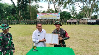 Wakil Bupati Pangandaran H.Ujang Endin Resmi Membuka Program TMMD Ke-123, Fokus Pembangunan Infrastuktur