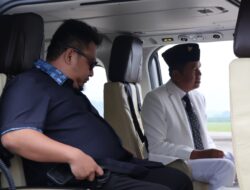 Bersama Gubernur, Bupati Subang Kang Rey Bertolak Ke Magelang Hadiri Retret dengan Helikopter
