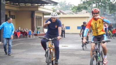 Kapolres Tasikmalaya Kota dan Forkopimda Perkuat Sinergi Lewat Fun Bike Bersama