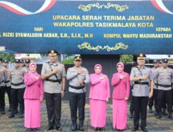 Kompol Wahyu Madurasyah Putra Resmi Jabat Wakapolres Tasikmalaya Kota