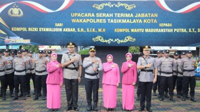 Kompol Wahyu Madurasyah Putra Resmi Jabat Wakapolres Tasikmalaya Kota