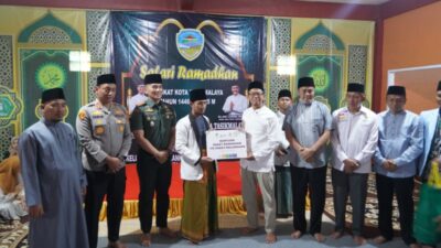 Kapolres Tasikmalaya Kota Hadiri Kegiatan Safari Ramadhan Perdana Bersama Forkopimda Kota Tasikmalaya