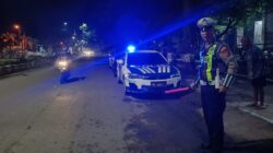 Sat Lantas Polres Muara Enim Gelar Patroli Biru Saat Sholat Tarawih, Pastikan Lalu Lintas Aman dan Lancar