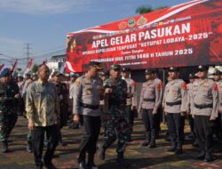 Jelang Idul Fitri,Polres Tasikmalaya Kota Gelar Apel Pasukan Operasi Ketupat Lodaya 2025