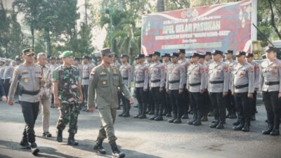 Bupati Ciamis Herdiat Pimpin Apel Ops Ketupat Lodaya 2025 