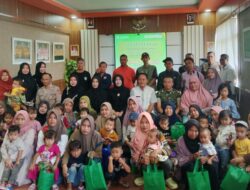 Ratusan Anak Yatim Mendapat Santunan dari UPTD Puskesmas Sambongpari