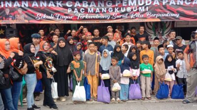 Inspiratif!Kegiatan Baksos PAC Pemuda Pancasila Mangkubumi Dalam Mengisi Bulan Ramadhan 1446 H