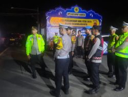 Kapolda Jabar Tinjau Pos Letter U Gentong Tasikmalaya