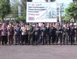 Kapolres Banjar Menghadiri Apel Kesiapsiagaan Satgas Pemberantasan Premanisme