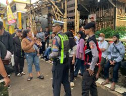 Satlantas Polres Subang, Bantu Rombongan Mudik Gratis dari Jakarta, yang Bus Alami Kendala