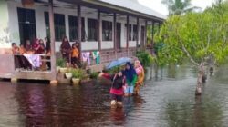 Sekolah di Lima Kecamatan Kabupaten Pelalawan Terdampak Banjir, Proses Belajar Mengajar Berhenti Sementara