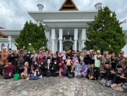 Ponpes Hidayatul Mubtadiin Jitu Pelalawan, Adakan Halal Bi Halal di Situs Makam Raja Pertama Siak Raja Kacik Buantan