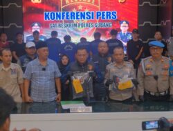Polres Subang Bekuk,Lima Pelaku Pengeroyokan Terhadap Jurnalis di Kandang Ayam
