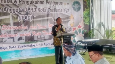 H Enjang Dikukuhkan Menjadi Ketua IPAD Kota Tasikmalaya Periode 2025-2030, Siap Menjadi Mitra Pemikiran Bagi Pemkot