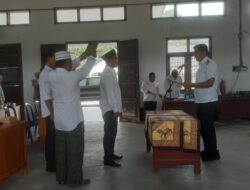 Camat Arut Selatan Lantik Anggota BPD Antar Waktu Desa Natai Raya
