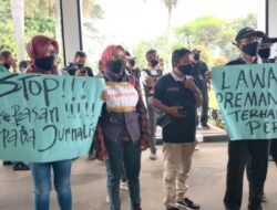 Solidaritas dan Keprihatinan Kasus Pengeroyokan Terhadap Jurnalis, Puluhan Jurnalis Subang Gelar Aksi Tuntut APH Serius Tangani Tindakan Premanisme