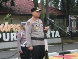Kapolres Purwakarta Pimpin Upacara Hari Kesadaran Nasional
