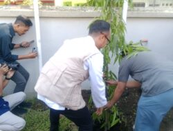 Wali Kota Tasikmalaya di Peringatan Hari Bumi Sedunia Laksanakan Penanaman Pohon Di SMAN 2