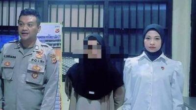 Tipidkor Sat Reskrim Polres Garut, Tahan Seorang Perempuan Diduga Pelaku Arisan Online