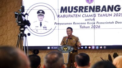 Buka Musrenbang RKPD 2026, Bupati Ciamis: Tegaskan Pentingnya Perencanaan yang Terukur dan Realistis