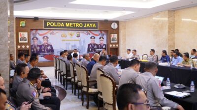 Kapolda Metro Gelar Rakor, Pastikan Peringatan Hari Buruh Berjalan Lancar dan Aman