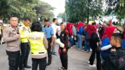May Day 2025, Polres Purwakarta Lakukan Pengawalan dan Pengamanan Jalur Buruh ke Jakarta