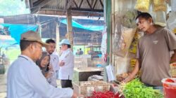 Pemda Kabupaten Pelalawan Melalui TPID Lakukan Sidak Pasar di Kecamatan Pangkalan Kerinci
