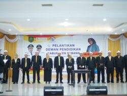 Lantik 11 Dewan Pendidikan dan 3 Orang Komite Etik Pendidikan, Bupati Subang Reynaldy Tegaskan Ini