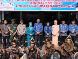 Peringatan Hardiknas Tingkat Kabupaten Muara Enim, Bupati H. Edison: Terbitkan Surat Edaran Larang Sekolah Study Tour