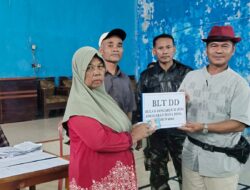 Pemdes Cicadas Telah Salurkan BLT DD Tahun 2025 Kepada 30 KPM untuk Bulan Januari-Juni