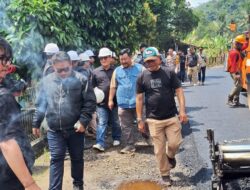 Janji Bupati Subang Reynaldy Terwujud, Kini Infrastruktur Jalan Lecir