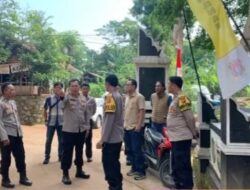 Polres Purwakarta Lakukan Pengecekan Jalur dan Lokasi Pengamanan Hari Posyandu Nasional Tahun 2025