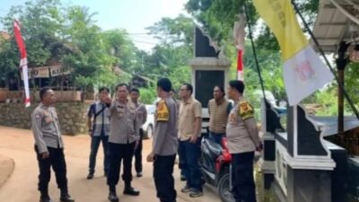 Polres Purwakarta Lakukan Pengecekan Jalur dan Lokasi Pengamanan Hari Posyandu Nasional Tahun 2025