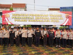 Pembinaan Tradisi Bintara Remaja Polres Tasikmalaya Kota: Menumbuhkan Jiwa Korsa dan Semangat Pengabdian