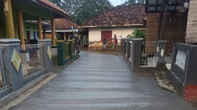 Pemdes Margahayu Kecamatan Pagaden Bangun Jalan Dua Titik, Dari Anggaran DD Tahap Satu Tahun 2025