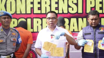 Satuan Reskrim Polres Banjar Berhasil Tangkap Pelaku Penipuan, Mengaku ASN Menhan