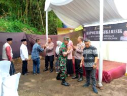 Polsek Sukaresik Gelar “Kenal Pamit” Kapolsek Sukaresik dari Iptu Dicky A Firdaus Kepada Iptu Iin Solihin