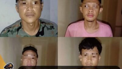 Terduga 5 Pelaku Curanmor, Diamankan Polsek Malangbong Polres Garut
