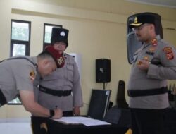 Sertijab Kasat Reskrim Polres Purwakarta, AKBP Lilik Ardhiansyah Sampaikan Hal Ini