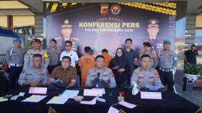 Polres Tasikmalaya Kota Ungkap Tambang Emas Ilegal di Kawasan Hutan Perhutani