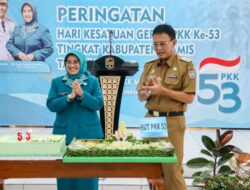 Bupati Ciamis Herdiat Sunarya Hadiri Peringatan Hari Kesatuan Gerak PKK Ke-53