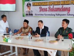 Pemdes Sukamelang Kasomalang Gelar Musdesus Pembentukan Koperasi Desa Merah Putih,Berjalan Kondusif