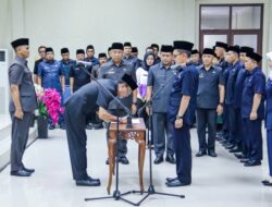 Usai Lantik Kepala Sekolah, Bupati Ciamis Apresiasi Atas Kinerja Kepala Sekolah di Tengah Keterbatasan