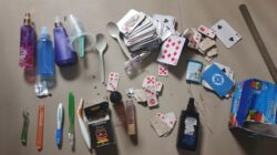Cegah Barang Berbahaya, Polres Purwakarta Geledah Ruang Tahanan